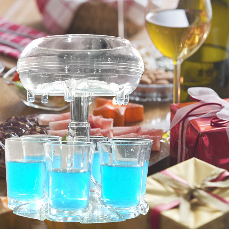 6-fach Shot-Glas Dispenser - Party & Bar Zubehör