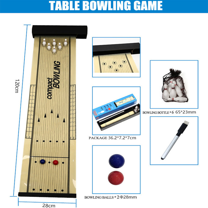 Tisch Curling Spiel – Mini Curling Game Set für Party & Büro