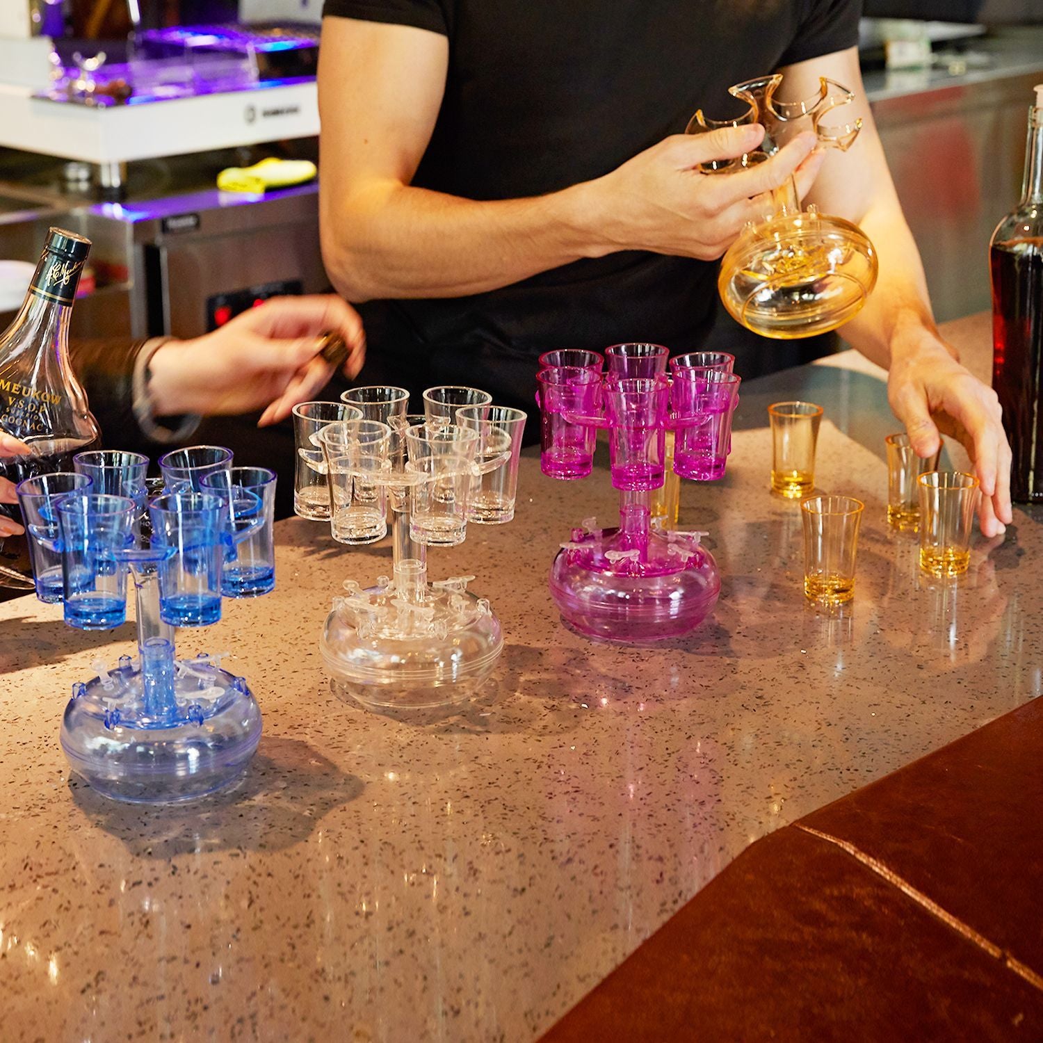 6-fach Shot-Glas Dispenser - Party & Bar Zubehör